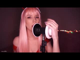 asmr my darling zero two mouth sounds for sleep relaxation