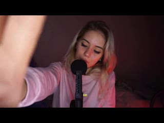 asmr kisses hand movements with breathing   asmr   kisses