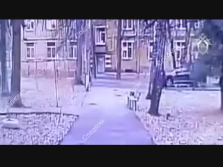 the camera filmed the brutal beating of a pensioner in moscow.