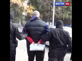 published video of the detention of a  in omsk