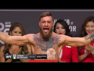 ufc 229 weigh-in brawl | conor vs khabib