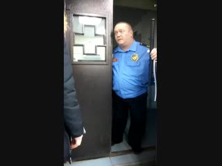 the guard closed the door to the emergency room in front of the bloody girls